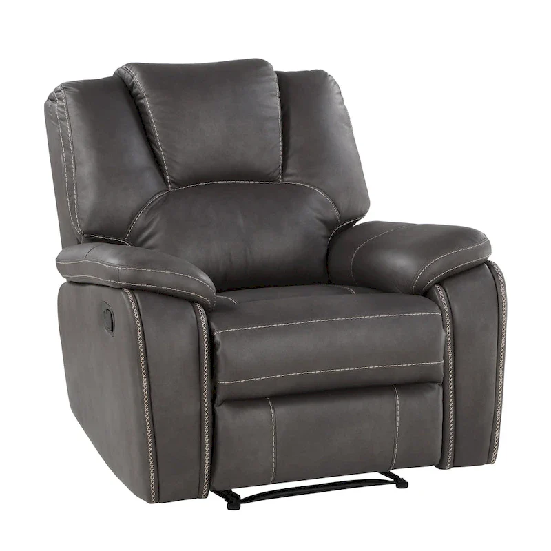 Steve Silver Kameryn Faux Leather Manual Recliner