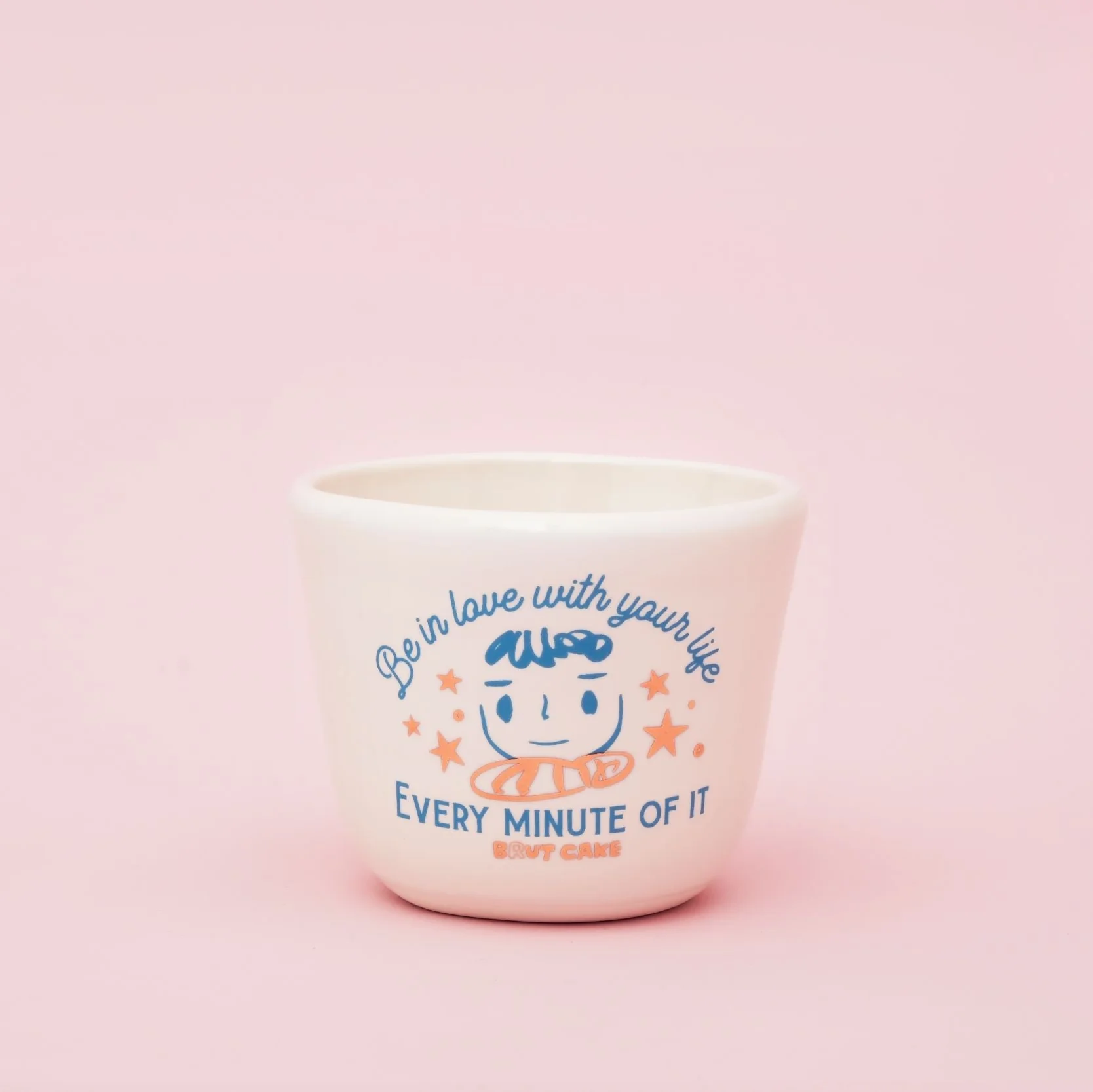 Brut Cake 100 Smiling Mugs Uplift Series Matthew 9.5cm