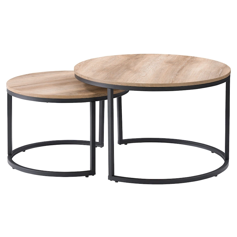 Set of 2 Nesting Coffee Tables