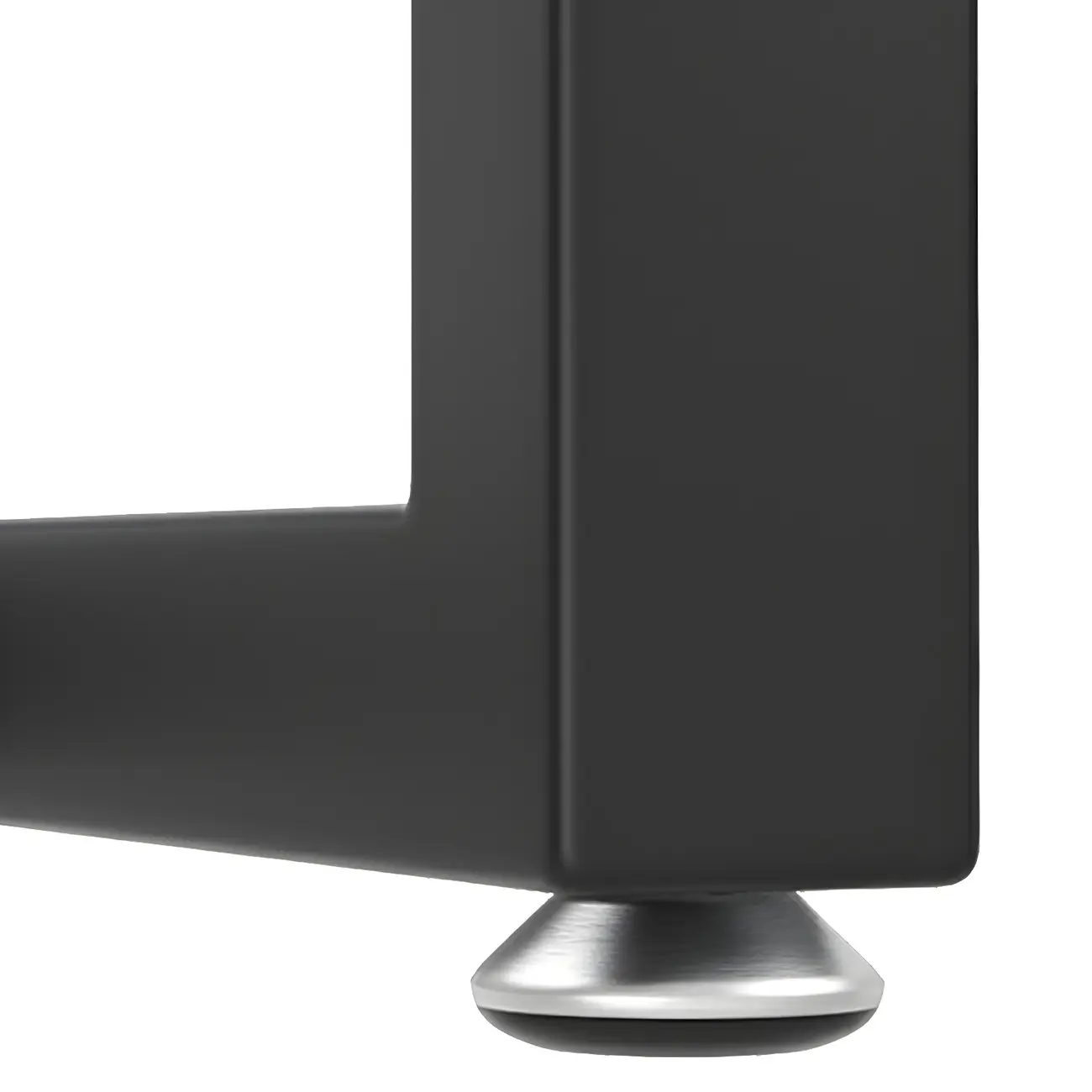 Modern Brown Wooden Iron Trestle Base Bar Table