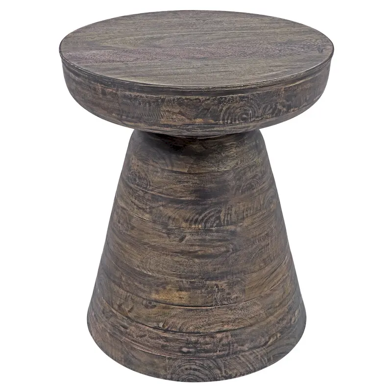 Wood, 19 Side Table, Black