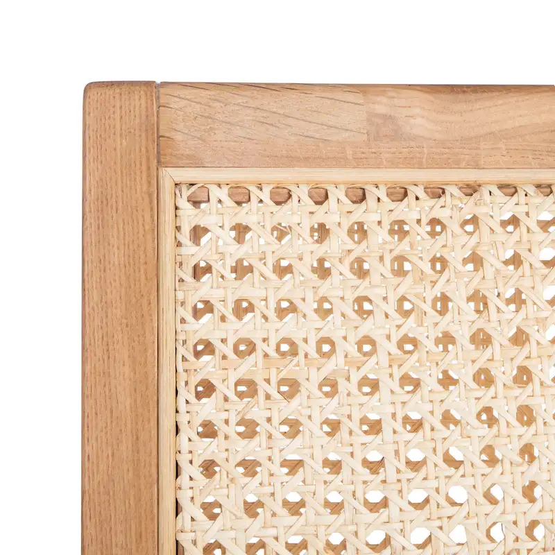 SAFAVIEH Couture Lupita Rattan Dining Chair - 21.9 W x 24.8 L x 33.9 H - 22Wx25Dx34H