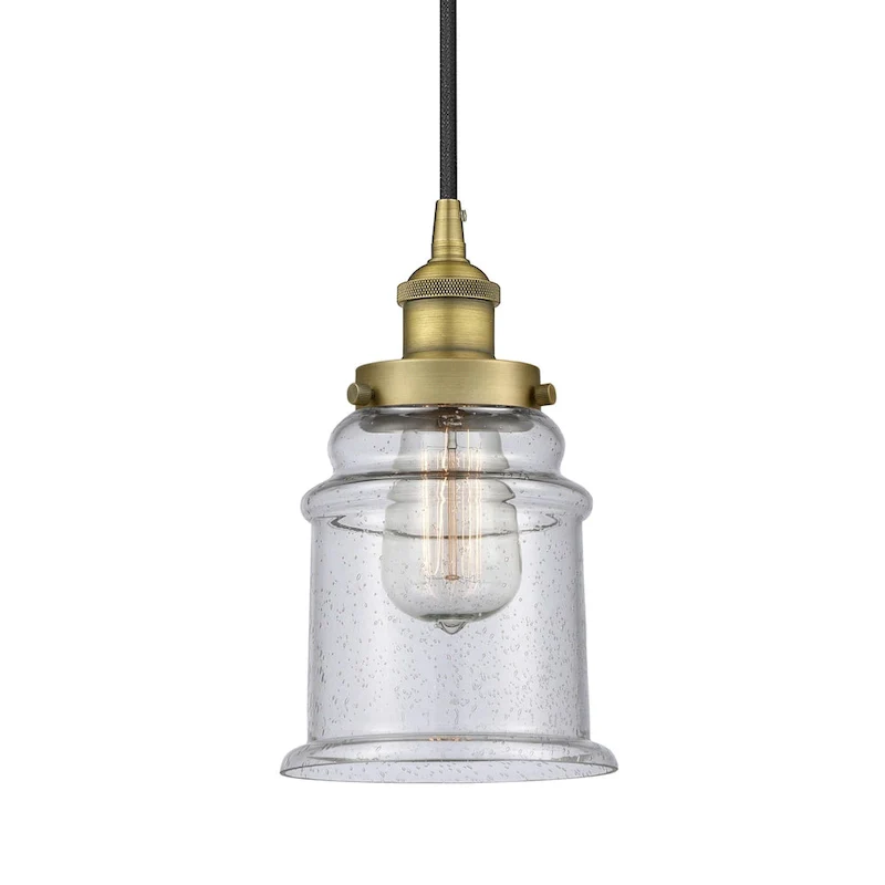 Innovations Lighting 616-1PH-11-6 Canton Pendant Canton 6  Wide Mini