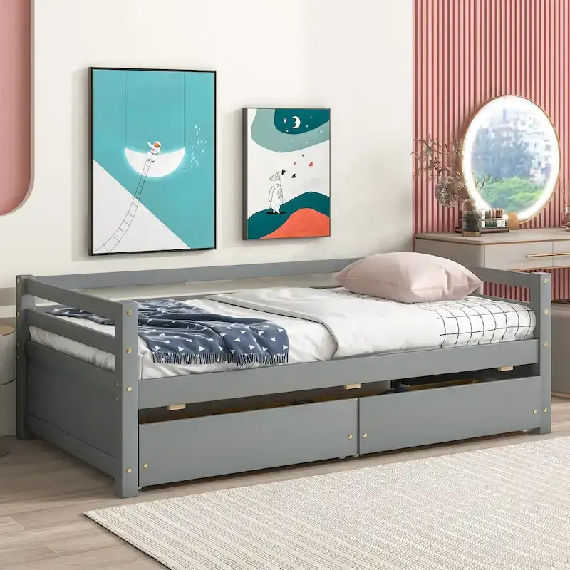 Daybed with two Storage Drawers