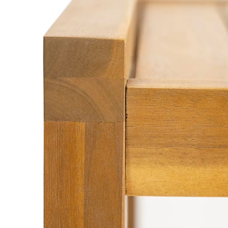 Christopher Knight Home Acacia Wood Dining Bench (Set of 2)