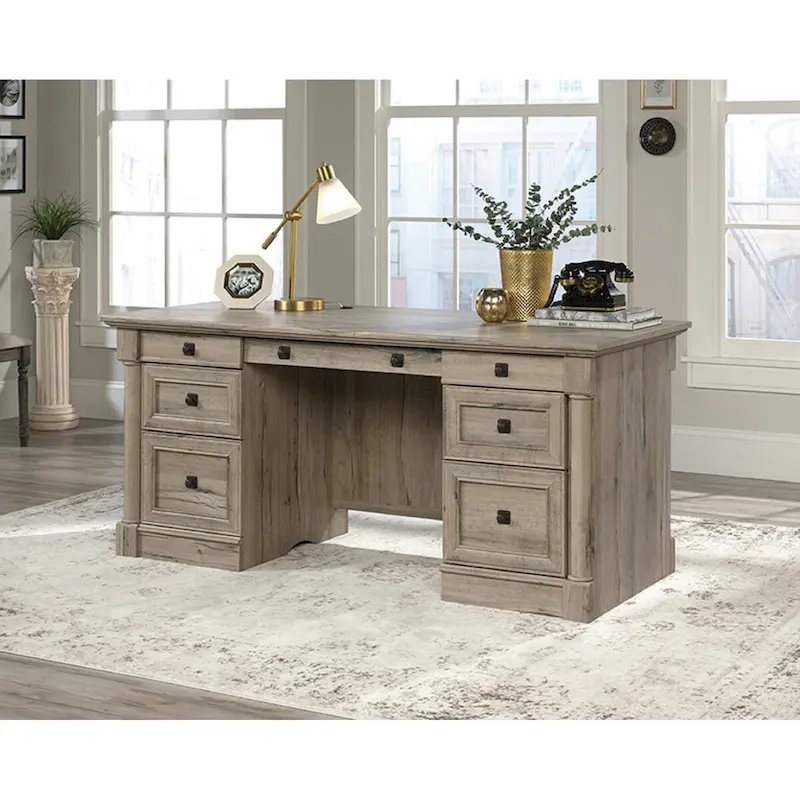Executive Desk with Spacious Work Surface