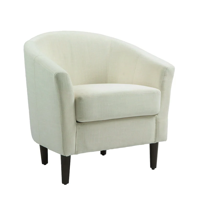 Modern Accent Chair Upholstered Barrel Chair