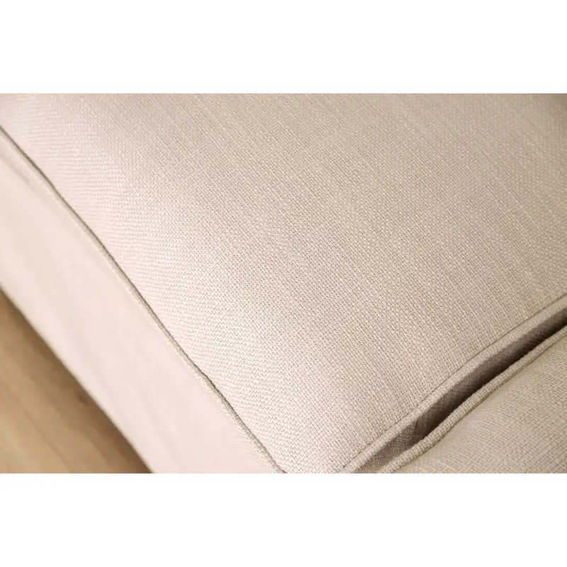 Gami Transitional Linen Fabric Skirted Sectional by Furniture of America