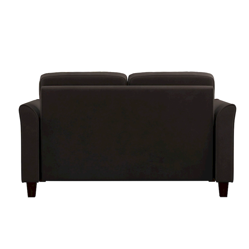 iLounge Waverly Microfiber Loveseat