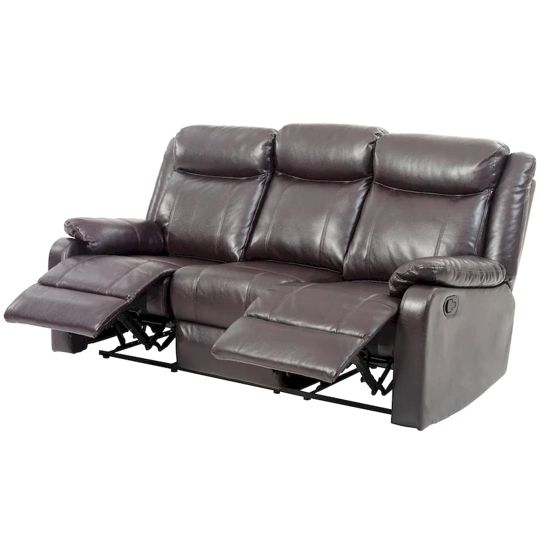 Ward Faux Leather Double Reclining Sofa