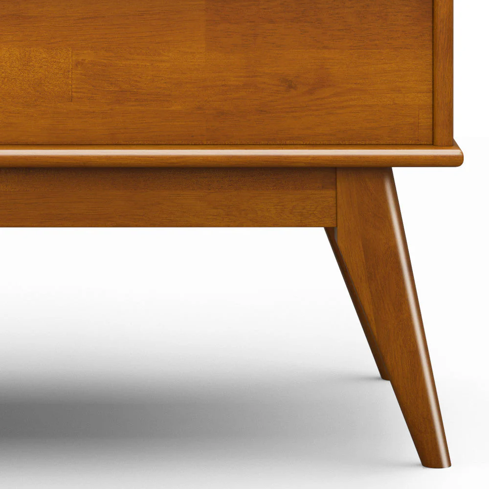 Walker Edison | Mid-Century Teak Wood Lift Top Coffee Table