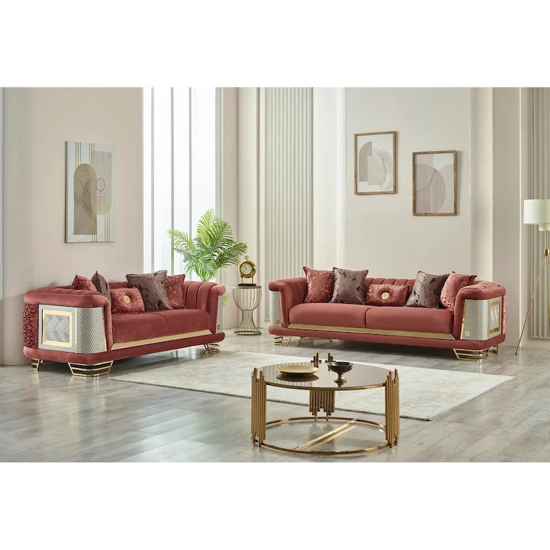 Riga 3-piece Living room Set (1 Sofa & 1 Loveseat & 1 Chair)