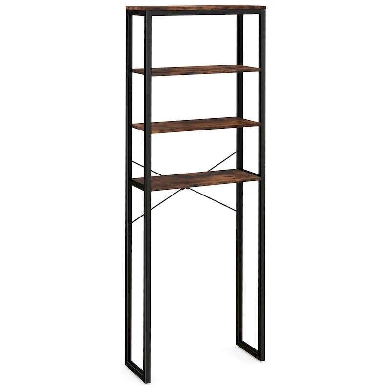 Costway 4-Tier Over the Toilet Storage Rack Freestanding Bathroom - See Details