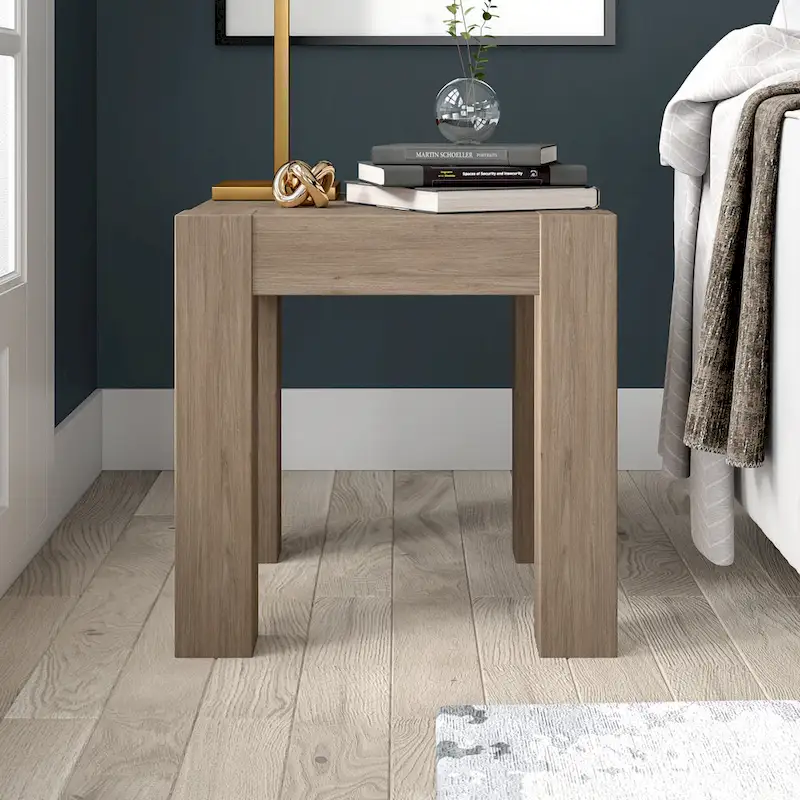 Langston 22  Wide Square Side Table - 22  Wide