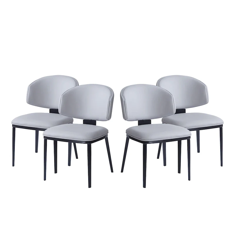 Christopher Knight Home - PU Leather Upholstered Dining Chairs