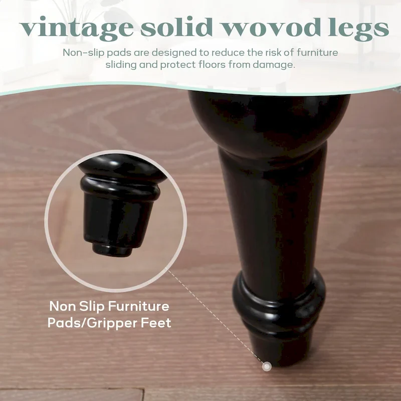 Tufted Upholstered Accent Chairs Set of 2