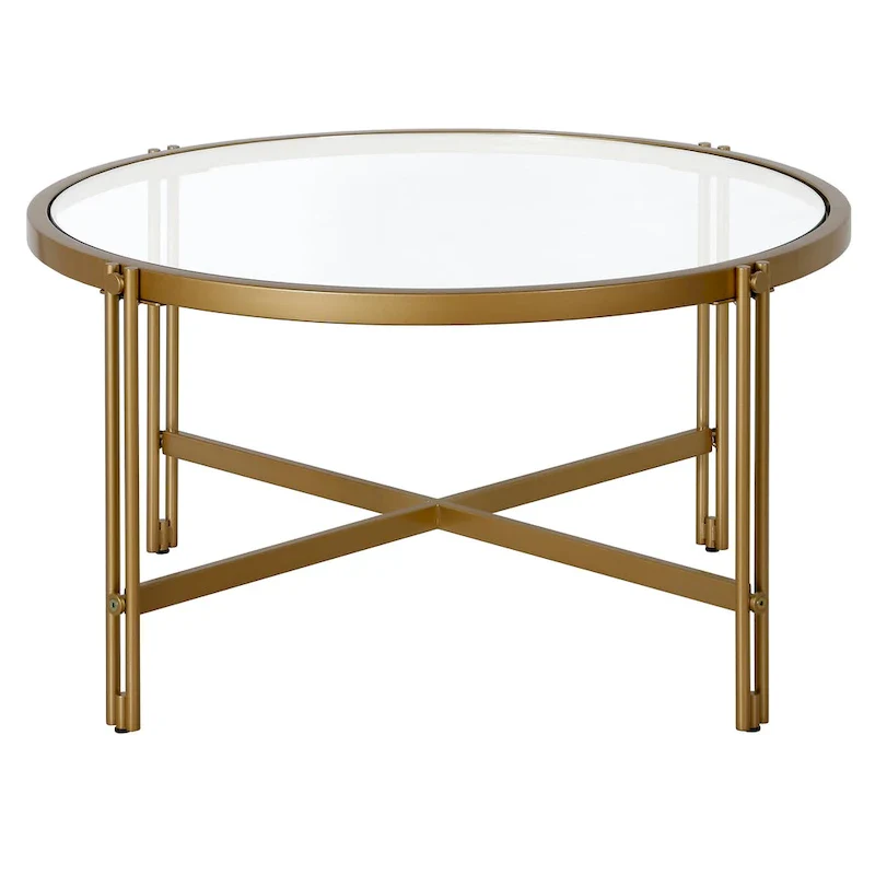 Inez 32   Wide Round Coffee Table