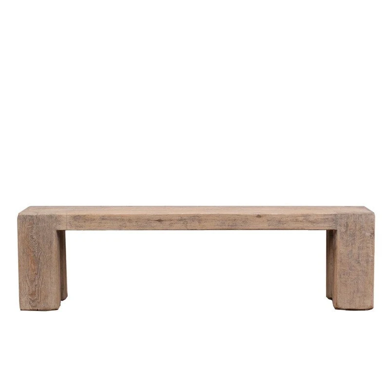 65 long Ravello Bench Weathered Natural - N/A