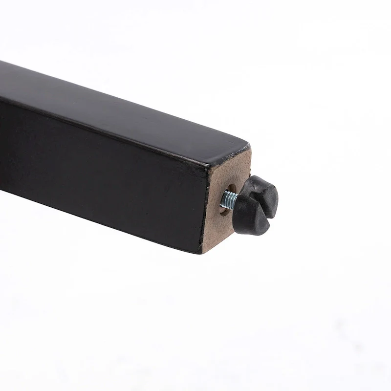 Fabric Upholstery High Back Tufted Parson Dining Chairs and Black Legs Set of 2