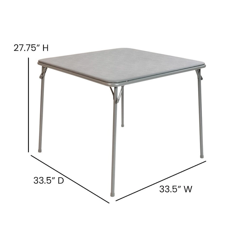 Foldable Vinyl Card Table