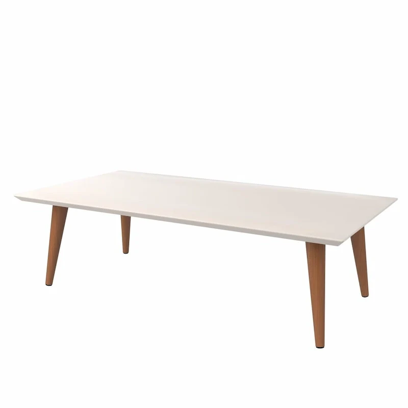 Utopia 17.52 High Rectangle Coffee Table with Splayed Legs