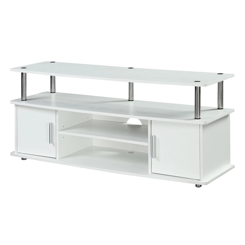 Convenience Concepts Designs2Go Monterey 55 inch TV Stand with Cabinets and Shelves