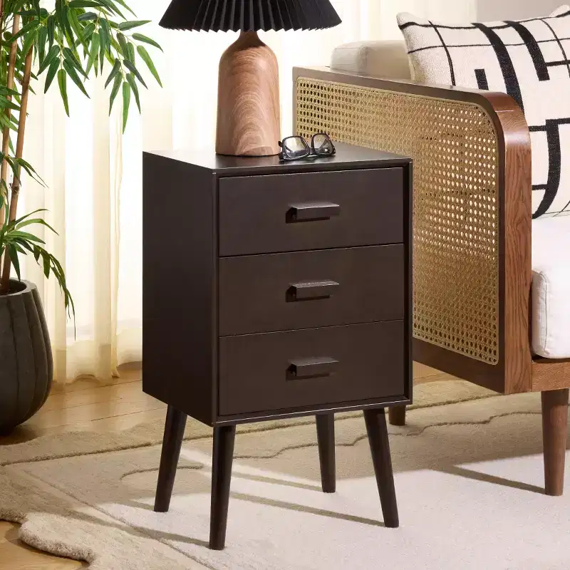 Pomona 3 Drawer Accent Table - CHS5700 - Safavieh