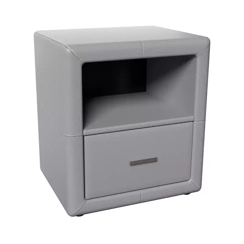 Reunion Faux Leather Upholstered Nightstand - Eco Dream