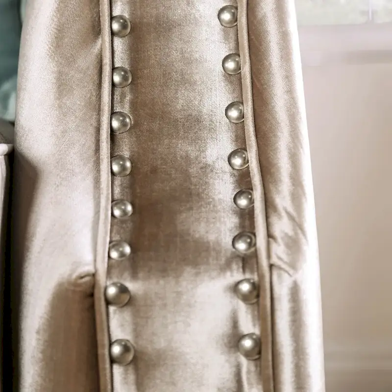 Vynn Transitional Chenille Upholstered Nailhead Trim Sofa by Furniture of America