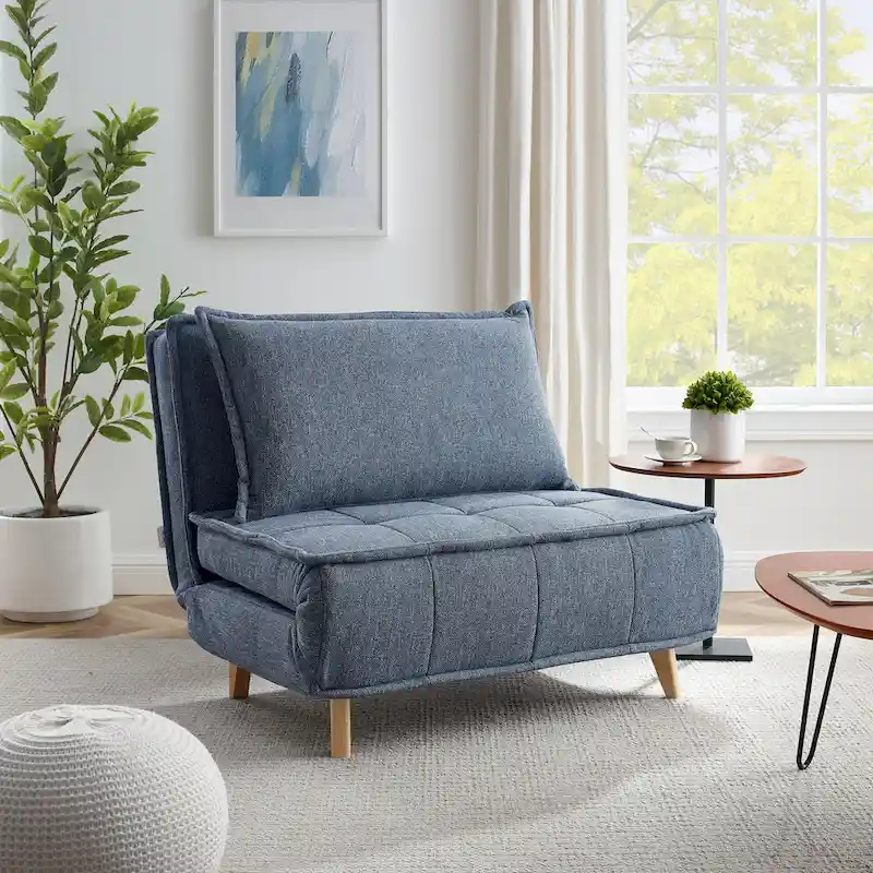 Modern Modular Convertible Sofa Chair