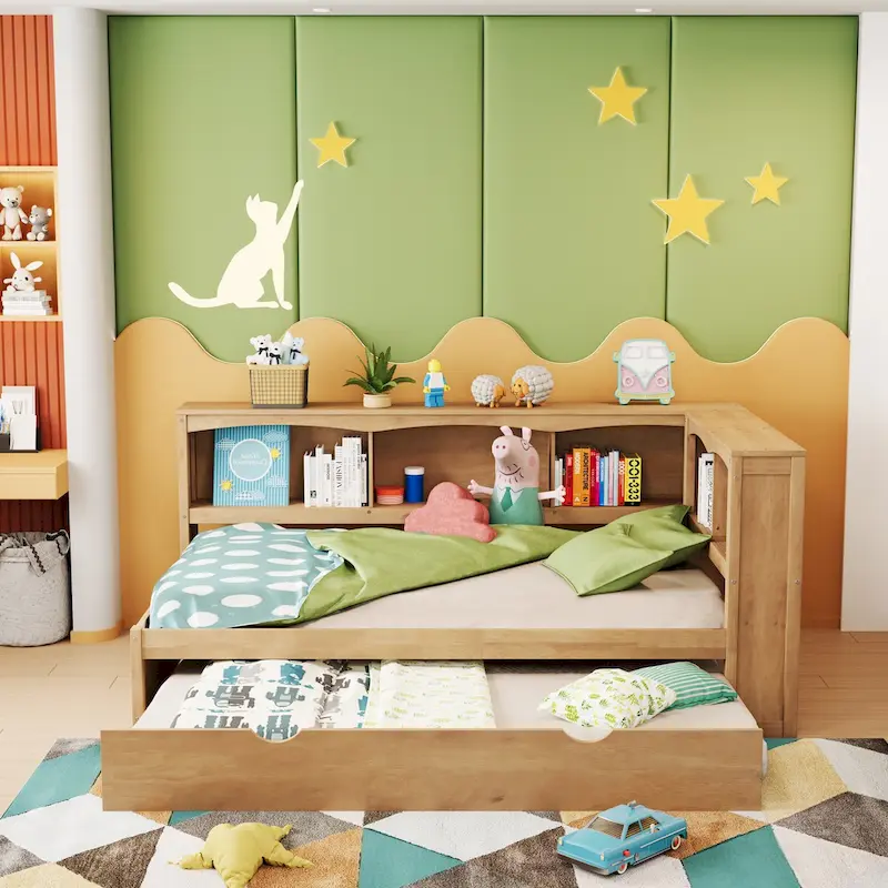 Twin Size Daybed with Trundle