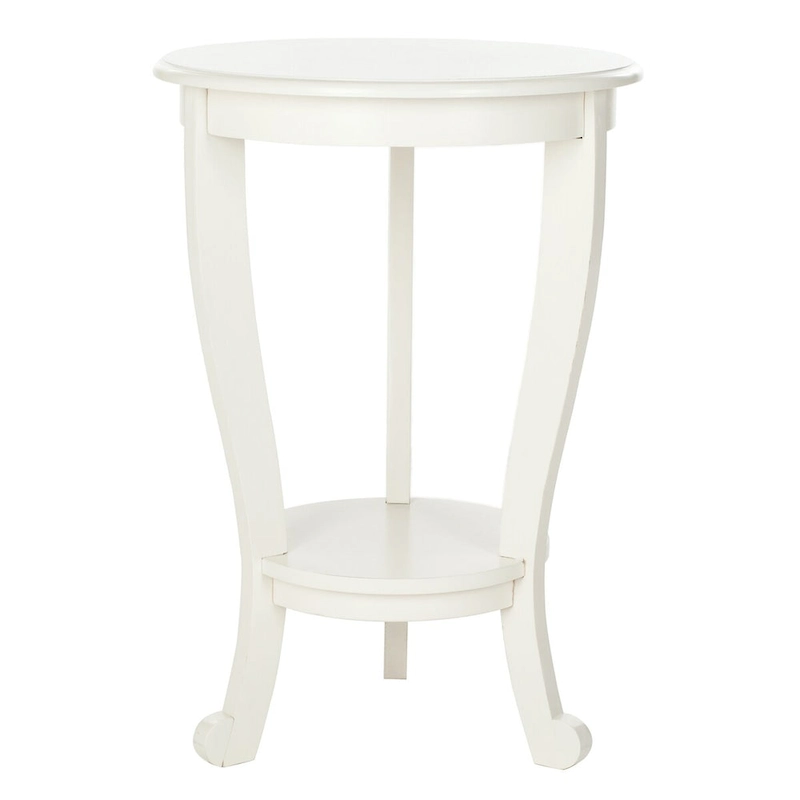 SAFAVIEH Carlotta Grey Pedestal Side Table - 18.1 x 18.1 x 26 - 18Wx18Dx26H