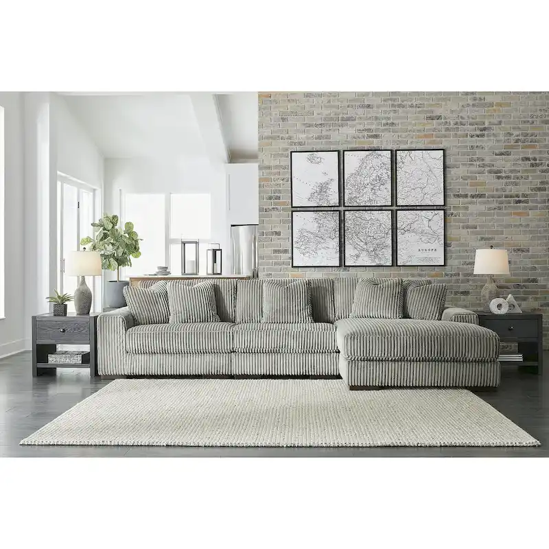 Signature Design by Ashley Lindyn 3-Piece Sectional with Chaise