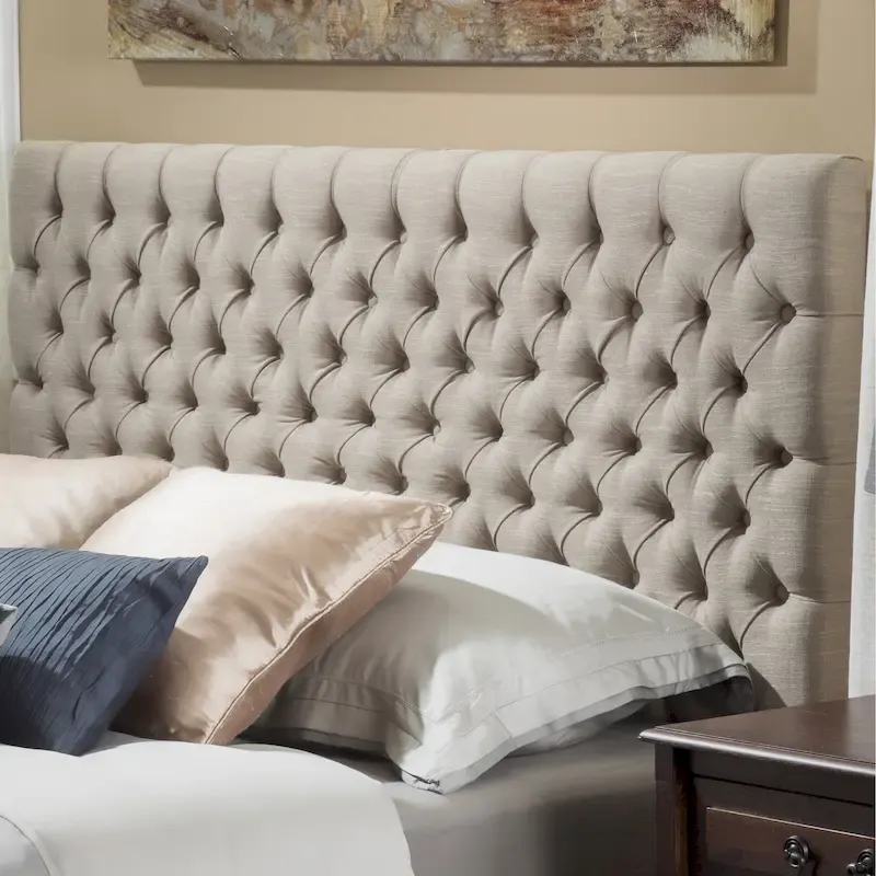 Jezebel Adjustable Full/Queen Tufted Headboard by