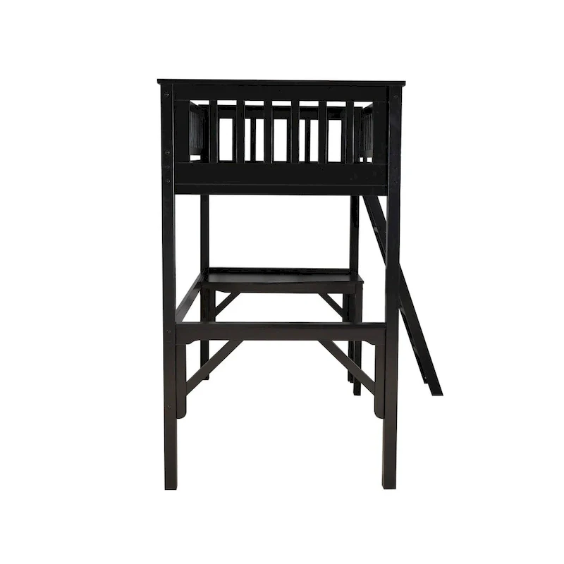 Levi Wooden Twin Study Loft Bed