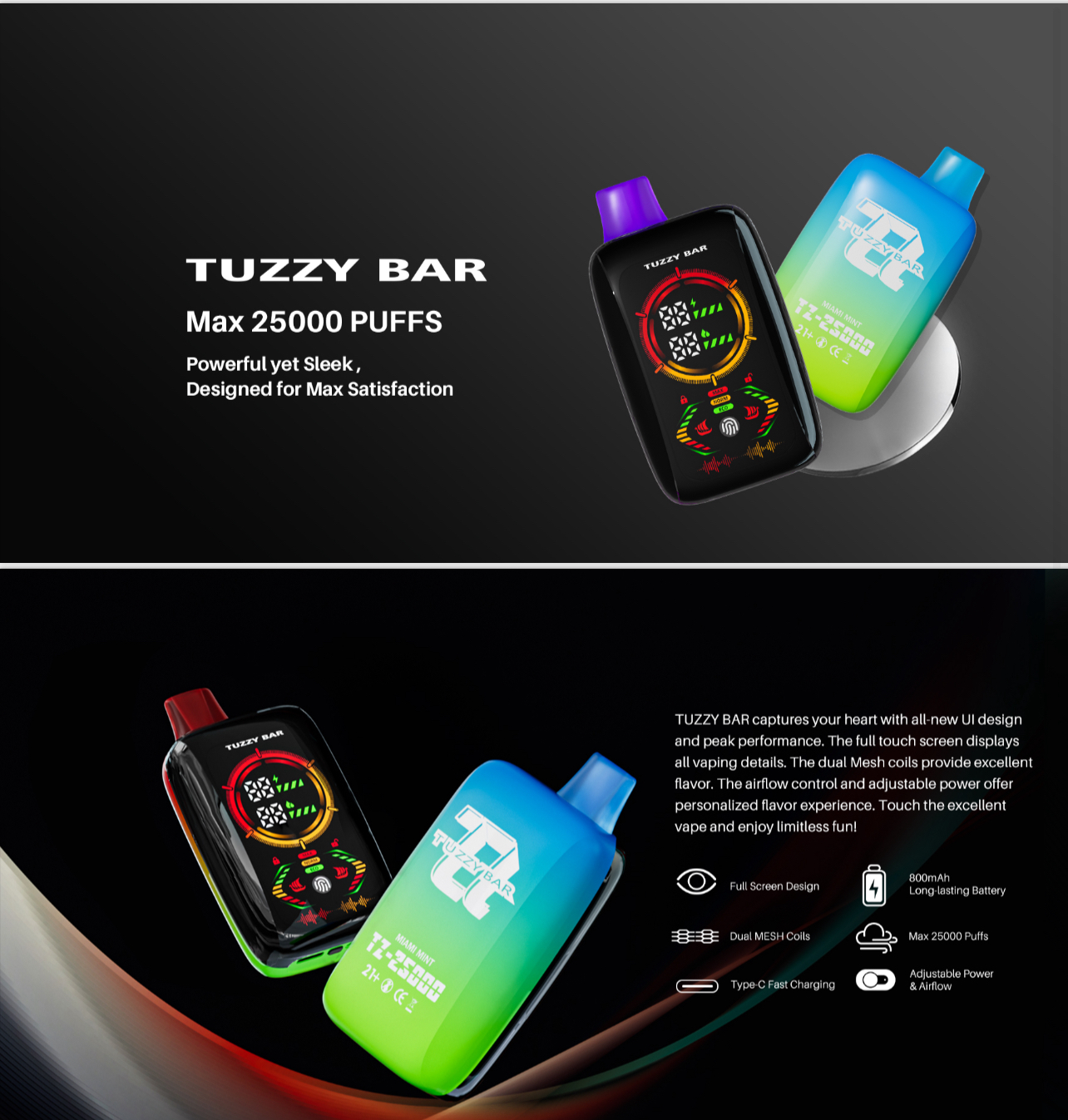 TUZZY Bar 25000 Puffs