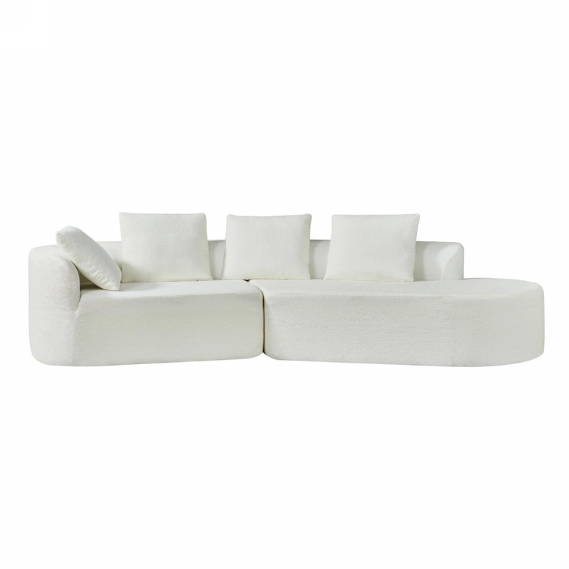 Christopher Knight Home - Olivia Curved Foam Sofa Set - 116L