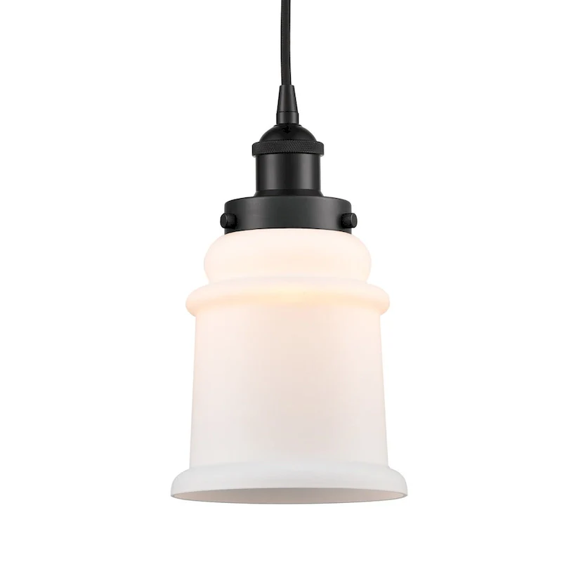 Innovations Lighting 616-1PH-11-6 Canton Pendant Canton 6  Wide Mini