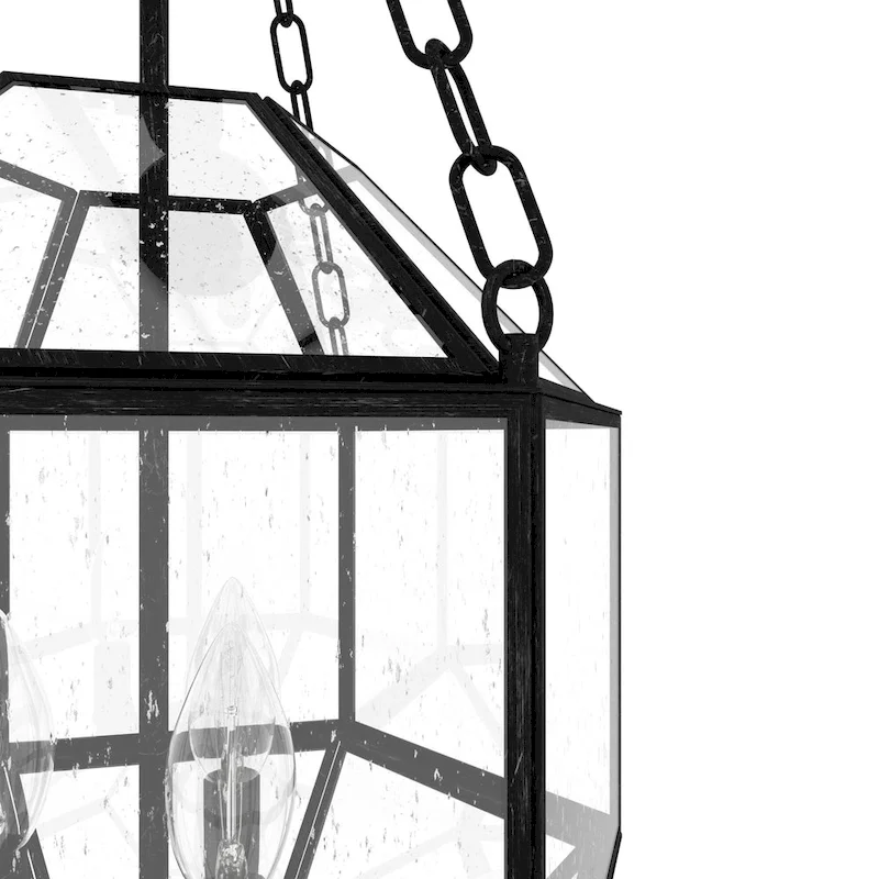 Hunter 15  Indria 3-Light Pendant - Dining Room, Island, Entry - Industrial, Transitional, Geometric