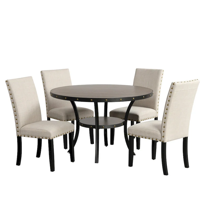 New Classic Furniture Conroy Round Dining Table