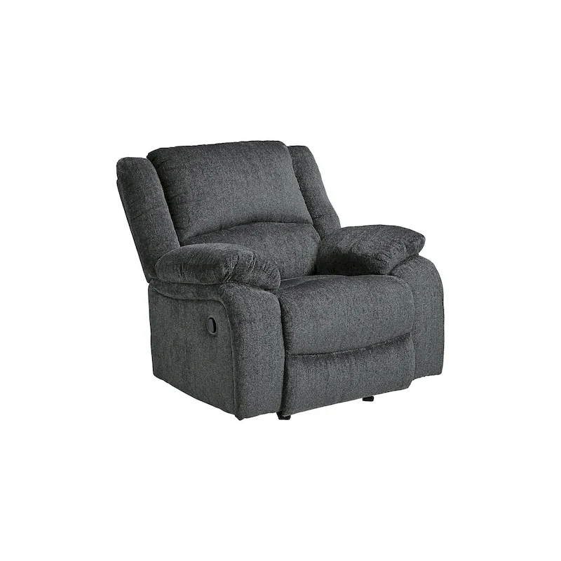Draycoll Contemporary Rocker Recliner, Slate