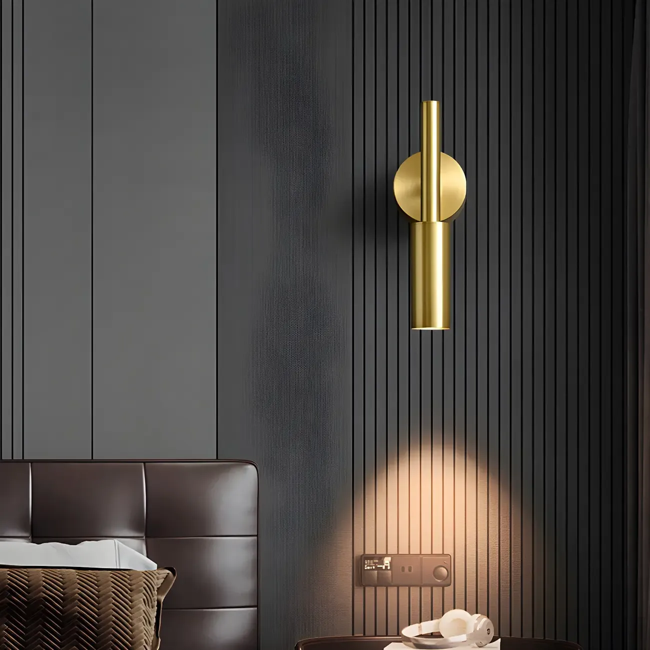 Modern 3-Dimming LED Reading Wall Sconce for Bedroom
