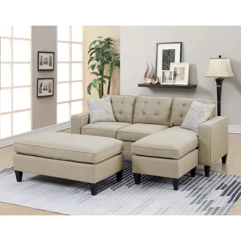 3-Pcs Sectional Set