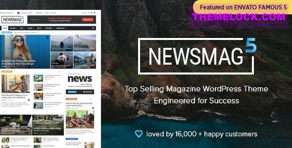 Newsmag v5.4.3.6 - News Magazine Newspaper