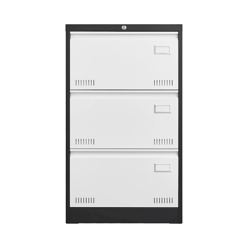 Metal Lateral 3 Drawer File Cabinet with Lock