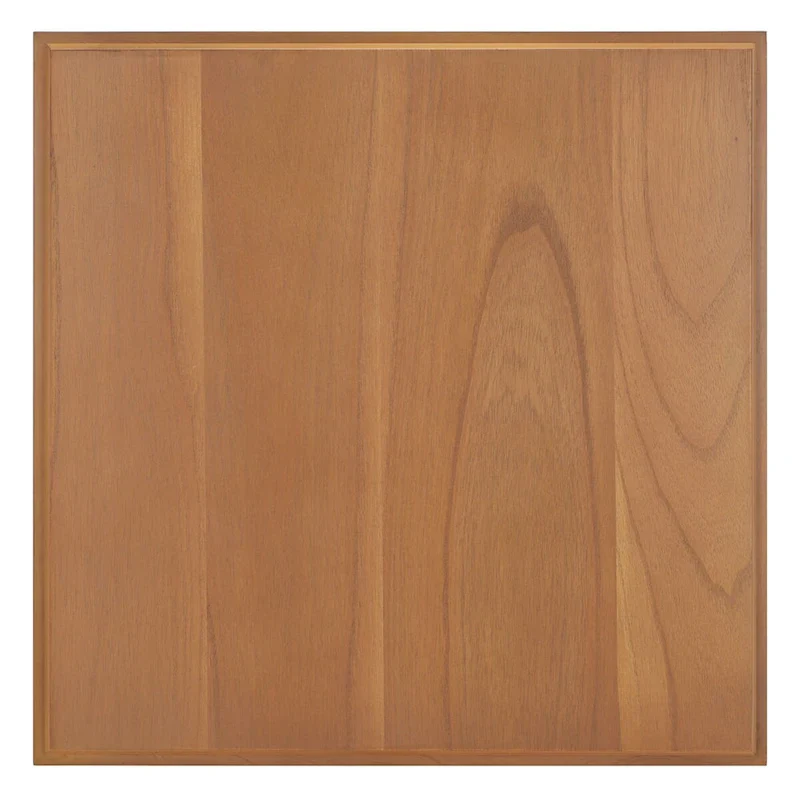 SAFAVIEH Ava 2-Shelf Accent Table - 24  L x 24  D x 21  H - 24Wx24Dx21H