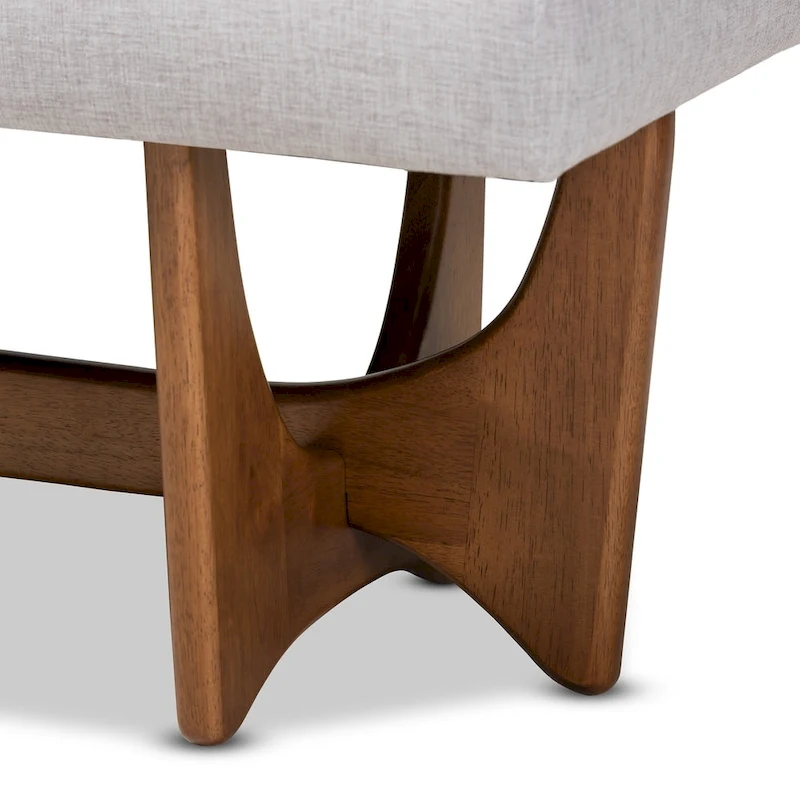 Carson Carrington Ullarp Mid-century Modern Upholstered Bench