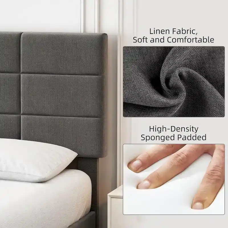 Bed Frame with Headboard