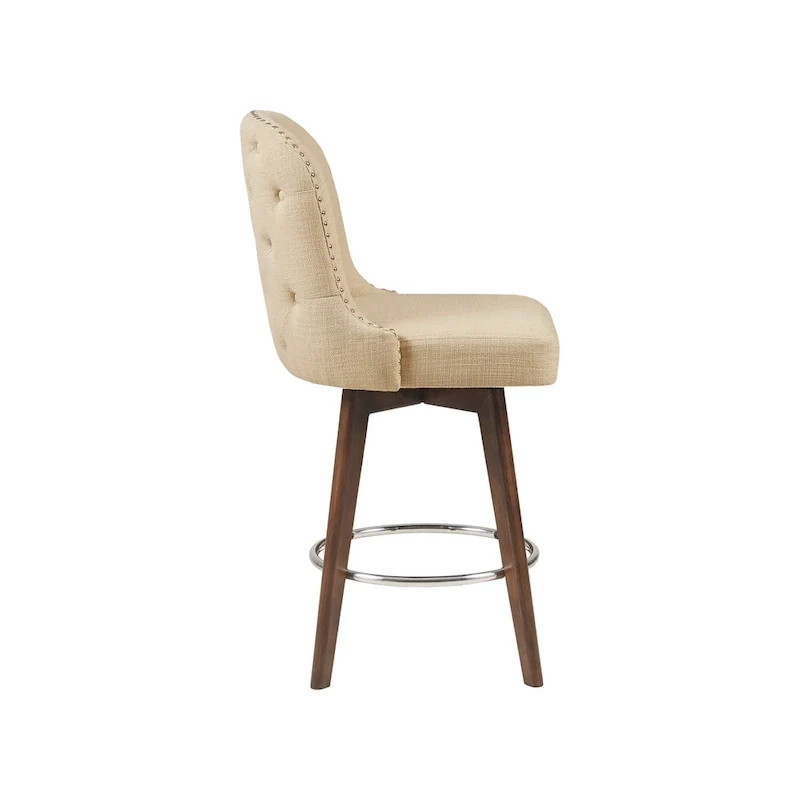 Counter Stool with 360-Degree Swivel Seat