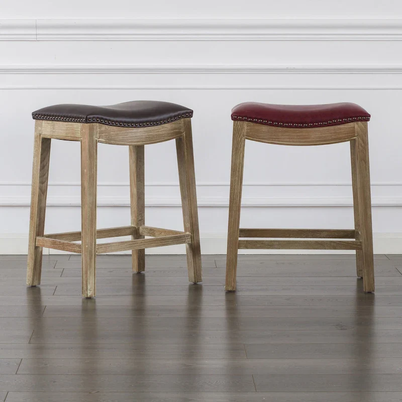 Elmo Bonded Leather Counter Stool